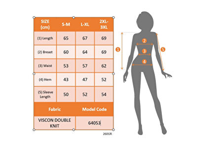 Modavera Kadın Uzun Kollu Bisiklet Yaka Desenli Viskon Iki Iplik Bluz