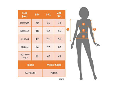 Modavera Kadın Kısa Kollu Bisiklet Yaka Kalp Desenli Süprem Bluz