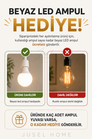 Örme Taş Desenli Abajur - Ocak ve Yemek Başına Mükemmel Tasarım - PLA Plastik - Lüks Gece Lambası