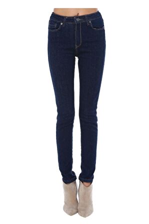 Mavi Denim İndigo Dar Paça Detaylı Kadın Pantolon
