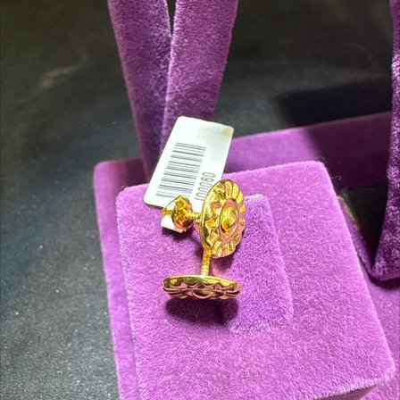 Paksoy 22 Ayar Altın Çiçekli Çocuk Küpesi 1.16 Gr