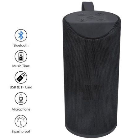 Radyolu Bluetooth Hoparlör-SİYAH