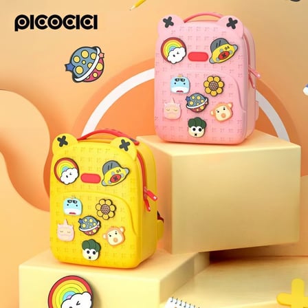 Özel Tasarım Pıcocıcı Fashion BackPack Pembe Figürlü Çocuk Sırt Çantası Yeni Stil Popüler Renkli