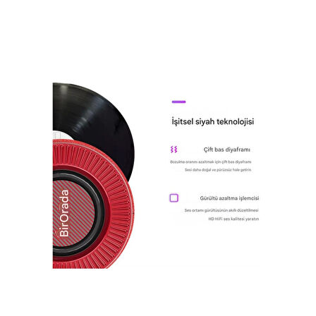 Ozmik ONEDERV3  Premium Ses Kalitesi Taşınabilir Geniş Uyumluluklu Kablosuz Bluetooth Hoparlör 