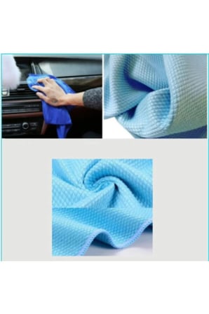 Mikro Fiber Bez Araba Cam Bezi Oto Araç Teknoloji Yıkama Kurutma Temizleme Silme Bezi 50x40