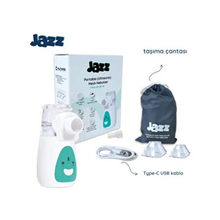 Nebulizatör Jazz Mesh Sarzlı Nbm-5b