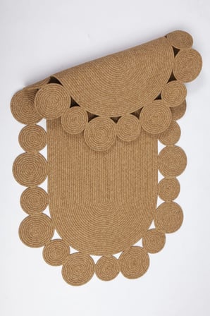 Reygon Ege 7 Hasır Dekoratif El Örgüsü Kilim Yolluk Halı