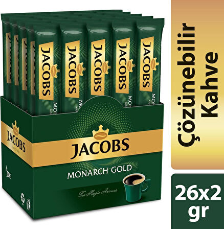 Jacobs Monarch Gold Kahve 2 Gr X 25 Adet