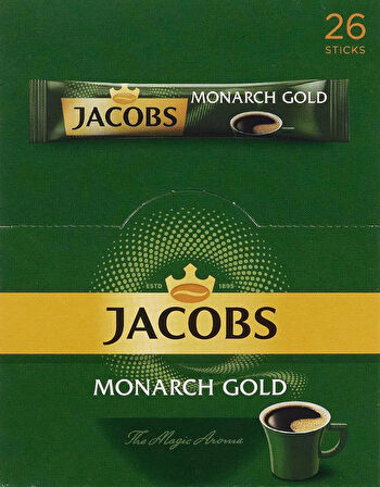 Jacobs Monarch Gold Kahve 2 Gr X 25 Adet