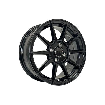 AKD-A59071-01 15 İnç 4x100 Clio i20 Micra Uyumlu ET35 73.1 Black 15 inç Jant Takımı (4 Adet)