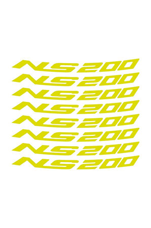 Bajaj Pulsar NS200 Jant İçi Sticker Etiket Modeli
