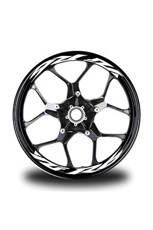 Yzf R6 Yazılı 8Li Jant İçi Yazı Sticker Etiket