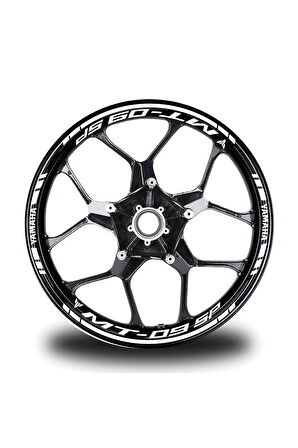 Kırmızı Honda Rrr Takım Jant Sticker Etiket