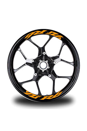 Yzf R6  Yazılı 8Li Jant İçi Yazı Sticker Etiket