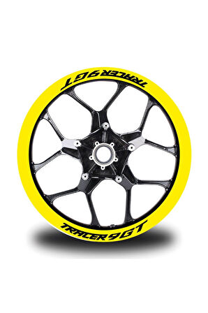 Tracer 9 Gt Yazılı 8Li Jant İçi Yazı Sticker Etiket