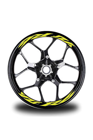 Yzf R6 Yazılı 8Li Jant İçi Yazı Sticker Etiket