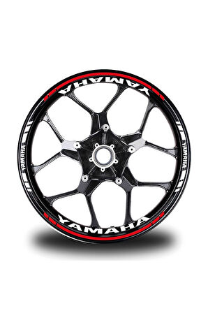 Koyu Sarı Yamaha Mt 10 Sp Takım Jant Sticker Etiket