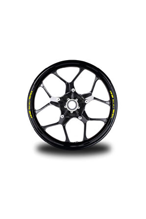 Bajaj 8'li Jant Stıcker Modeli Neon Yeşil