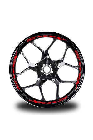 Xmax 250 Yazılı 16Lı Jant İçi Yazı Sticker Etiket