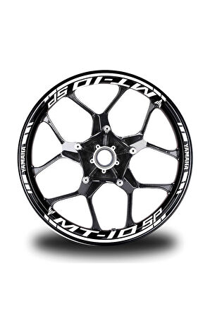 Kırmızı Yamaha Fz6r Takım Jant Sticker Etiket