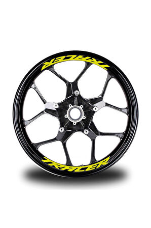Tracer Yazılı 8Li Jant İçi Yazı Sticker Etiket