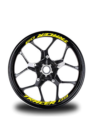 Tracer-09 Yazılı 8Li Jant İçi Yazı Sticker Etiket