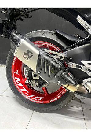Yamaha MT10 Jant Sticker Etiket Model