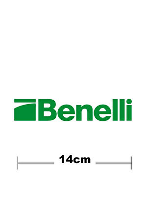 Benelli Logo Yazı Sticker Etiket Tek Renk