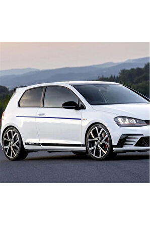 Volkswagen Golf 7 Sticker Etiket Modeli
