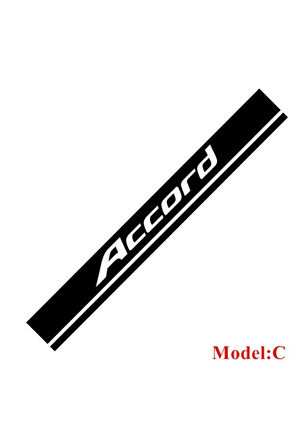 Honda Accord Sport Ön Kaput Şerit Sticker Etiket Modeli
