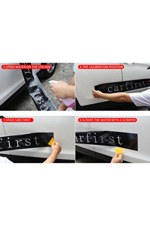 Seat Ateca Yan Kapı Şerit Sticker Etiket Modeli 2