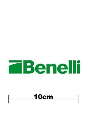 Benelli Logo Yazı Sticker Etiket Tek Renk