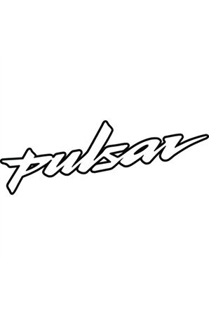 Bajaj Pulsar Yazı Sticker Etiket Modeli