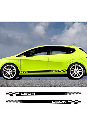 Seat Leon Yan Kapı Sticker Etiket Modeli 2