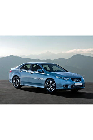 Honda Accord Sedan Yan Kapı Şerit Sticker Etiket Modeli