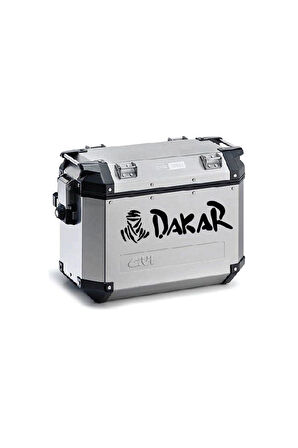 Dakar Motosiklet Çanta Desenli Sticker Etiket Modeli - 2