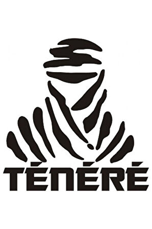 Yamaha XT Tenere Sticker Etiket Modeli