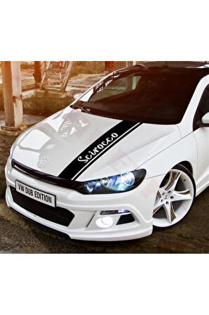 Volkswagen Scirocco Ön Kaput Sticker Etiket Modeli