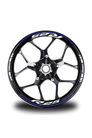 2019-2020 Yamaha Yzf R25 Yeşil Punisher Yazılı Sticker Etiket Fu