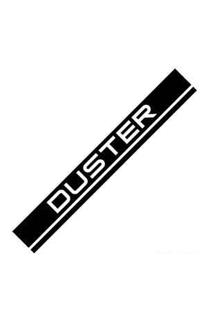 Renault Dacia Duster Ön Kaput Şerit Sticker Etiket Modeli