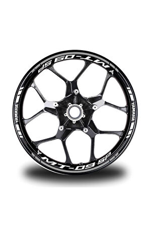 Koyu Sarı Honda Rrr Takım Jant Sticker Etiket