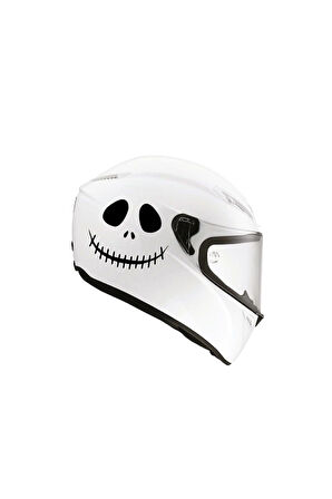 Tek Renk Soytarı (clown Helmet Stickers) Kask Sticker Etiket Modeli
