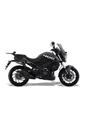 Bajaj Dominar Beyaz 400 Yazı Sticker Etiket Modeli