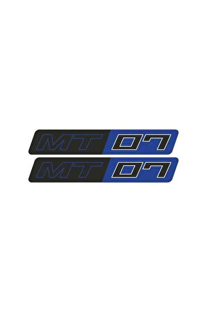 Yamaha MT-07 Damla Sticker Model
