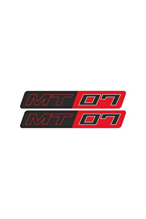 Yamaha MT-07 Damla Sticker Model