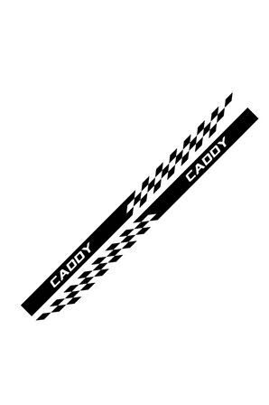 Volkswagen Caddy Yan Kapı Performance Sticker Etiket Modeli