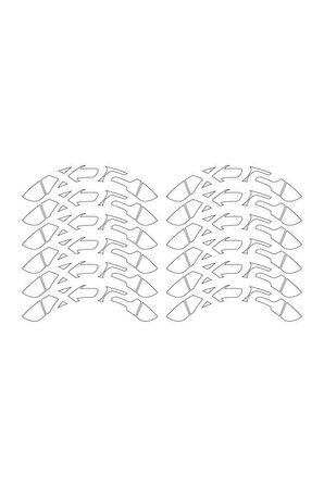 Honda PCX Sticker Etiket Modeli Jant