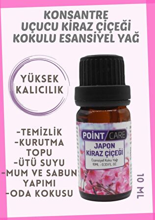 Japon Kiraz Çiçeği Aromatik Mum Esansı Buhurdanlık Kokusu Kokulu Mum Yapım Malzemeleri