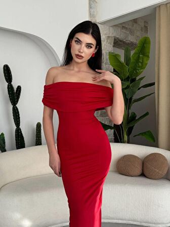 Athena Sırt DekolteliElbise