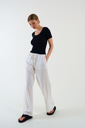 Kısa Kollu T-shirt - Siyah